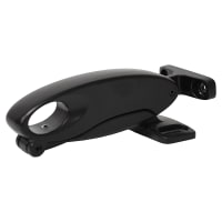 Strand Duoflex Recessed Opener - Timber Windows - 150mm Throw - Matt Black