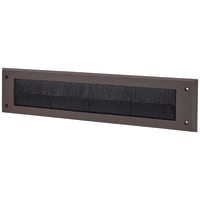 Exitex Brush Seal Interior Letter Tidy - 340 x 80mm - Brown