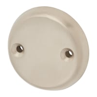 Eclipse Anti-Ligature Escutcheon - 62mm Diameter - Blank - Face Fix - Satin Nickel