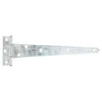 Medium Duty Gate/Door Tee Hinge - 300 x 25mm - Galvanised - Pair