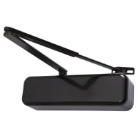 Hoppe AR3500 Overhead Fire Door Closer - Power Size 2-4 - Push/Pull - Ebony Black