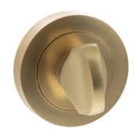 Atlantic Status Bathroom Turn and Release - 51mm Diameter - Satin Brass