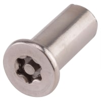 Hafren 6-Lobe Barrel Nuts - M5 x 15mm - CSK Head - Pack of 50