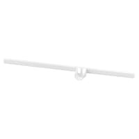elfa Top Track System - Click In Bracket Cover & Hanging Rail Holder - 420mm Length - Left - White
