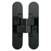 Simonswerk Anselmi AN108 3D Self-Closing Concealed Hinge - 245 x 24mm - Matt Black