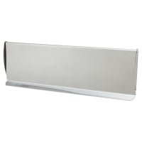 Carlisle Brass Curved Pattern Interior Letter Tidy - 302 x 95mm - Polished Chrome