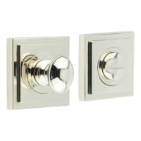 Burlington by Frelan Inner 1 Turn & Release with Square Stepped Rose - 47 x 47mm - Polished Nickel