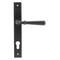 From The Anvil Newbury Aged Bronze uPVC Slimline Multipoint Door Handles - 92mm c/c