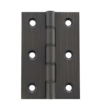Atlantic Washered Butt Hinge - 76 x 50 x 2mm - Urban Dark Bronze - Pair