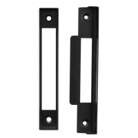 Atlantic 13mm Rebate Kit to suit 3 Lever Sashlocks - Matt Black