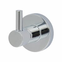 Nymas Polished Chrome Double Robe Hook