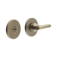 CRES by Frelan CRES804 Bathroom Turn & Release - 54mm Diameter - Antique Brass
