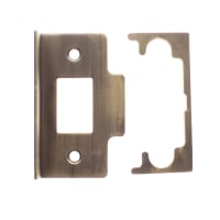 Atlantic 13mm Rebate Kit to suit CE Tubular Latches - Antique Brass