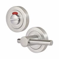 Hampstead T-Bar Bathroom Turn & Release with Indicator - 50 x 75 x 40mm - Satin Chrome