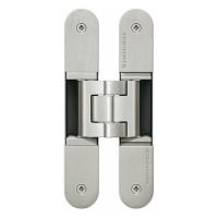 Simonswerk Tectus TE340 3D FR Concealed Door Hinge - 160 x 28mm - Satin Nickel