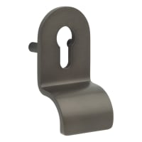 CRES by Frelan Dark Bronze Euro Lug Fixed Cylinder Pull - 96 x 50mm