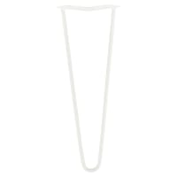 Altro Hairpin Leg - 2 Pin - 400mm Height - White - Pair