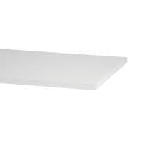 elfa Twin Slot Shelving System - White Edged Melamine Board/Shelf - 900 x 400 x 19mm - White