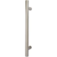 Altro Satin Stainless Steel 19mm T-Bar Door Pull Handle - Bolt Fix - 229mm Centres