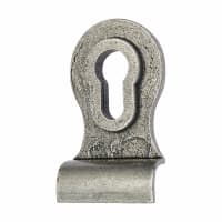 Olde Forge Pewter Euro Back to Back Cylinder Pull - 90 x 50mm