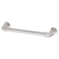 Altro 6mm Pipe Style D-Bar Cabinet Pull Handle - 160mm Centres - Satin Nickel