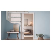 ECLISSE Single Pocket Door Kit - 95mm Finished Wall Thickness - 914 x 1981mm Door Size