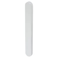 TSS uPVC External Blank Plate - 215mm Bolt Centres - Silver