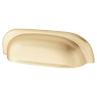 Altro Newly Cabinet Cup Handle - 96mm Centres - Satin Brass