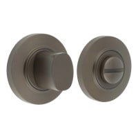 Burlington by Frelan Inner 3 Turn & Release with Chamfered Rose - 47mm Diameter - Dark Bronze