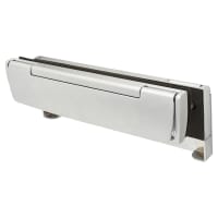Arrone AR708HS TS008 Security Letter Plate - 310 x 21mm - Satin Chrome