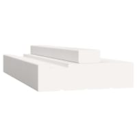 LPD Fire-Rated Softwood Door Lining with Loose Stop - Primed - FD30 - 2100 x 95 x 32mm - White