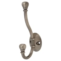 Altro Diecast Ball End Single Hat & Coat Hook - 130 x 35mm - Pewter