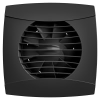 Everything Ventilation Helix Air EVEHA100S003 Bathroom Extractor Fan - 4 Inch/100mm - Black