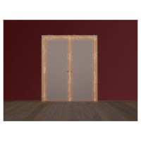 ECLISSE Double Fire Pocket Door Kit - FD30 - 120mm Finished Wall Thickness - 762 x 1981mm Door Size