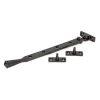 From The Anvil Avon Casement Window Stay - 10 Inch/250mm Length - Black