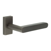 CRES by Frelan Dark Bronze uPVC Multipoint Door Handles on Rectangular Rose - CR-101 Range