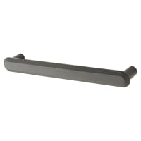 Hampstead Morley 19mm Bobbled D-Bar Cabinet Pull Handle - 160mm Centres - Matt Black