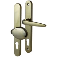 Trojan PVD Gold uPVC Multipoint Lever/Pad Door Handles - 92/62mm c/c - Sparta Range