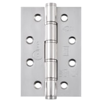 Eclipse Slim Knuckle Grade 7 Washered Butt Fire Door Hinge - 102 x 67 x 2.5mm - Pol Stainless - Pair
