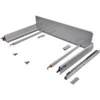 Blum TANDEMBOX ANTARO BLUMOTION Soft Close Pan Drawer - (H) 203mm x (D) 500mm x (W) 1000mm - Grey