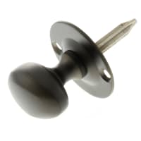 Atlantic Oval Spline Thumbturn Only - Urban Dark Bronze