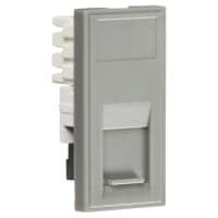 Knightsbridge RJ11 Telephone Euro Module - IDC - Grey
