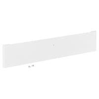 elfa Top Track System - Décor Basket Drawer Front - 600 x 122 x 15mm - White