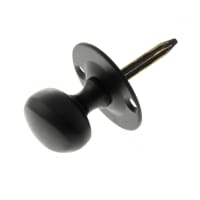 Atlantic Oval Spline Thumbturn Only - Matt Black