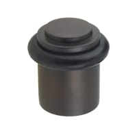 Burlington by Frelan Stepped Floor Door Stop - 40 x 38mm - Dark Bronze