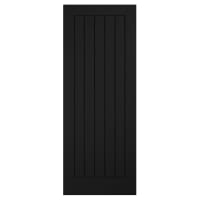 LPD Mexicano 5 Panel Pre-Finished Solid Internal FD30 Fire Door - 1981 x 762 x 44mm - Black