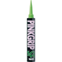Everbuild PinkGrip Instant Grab Adhesive - Solvent Free - 350ml - Pink