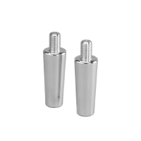 elfa Top Track System - Freestanding Stabilization Feet Height Extenders - Aluminium - Pair