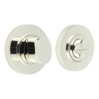 Burlington by Frelan Inner 3 Turn & Release with Plain Rose - 47mm Diameter - Polished Nickel
