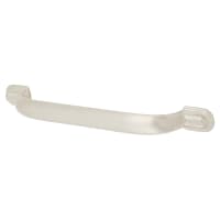 Crofts & Assinder Calgary 16.5mm D-Bar Cabinet Pull Handle - 128mm Centres - Brushed Satin Nickel